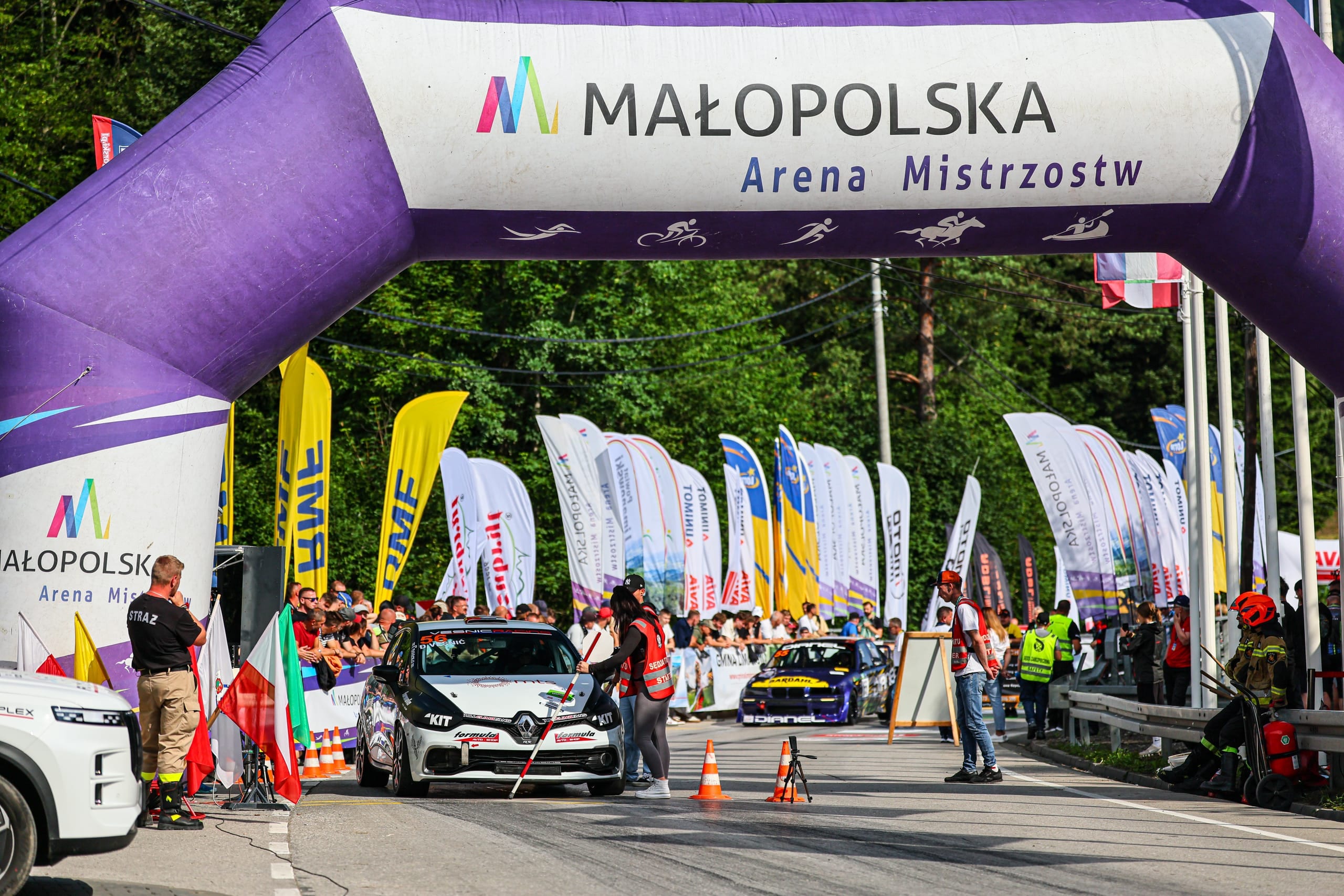 Clio #56 na startnoj liniji
